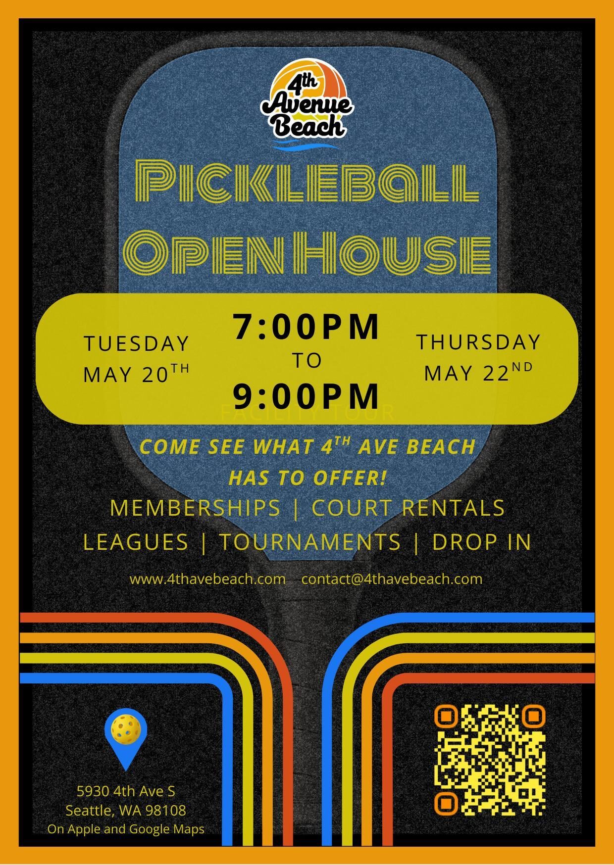 Pickleball Open House